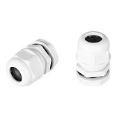 Сальник Rexant MG 25 для кабеля диаметром 13-18 мм пластиковый IP68 белый (2 шт.) Сальник Rexant MG 25 для кабеля диаметром 13-18 мм пластиковый IP68 белый (2 шт.)