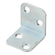 Уголок мебельный оцинкованный 28х28х25 мм Уголок мебельный оцинкованный 28х28х25 мм