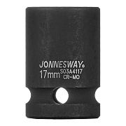 Головка торцевая ударная Jonnesway 1/2 для пневмоинструмента 17 мм (S03A4117) Головка торцевая ударная Jonnesway 1/2 для пневмоинструмента 17 мм (S03A4117)