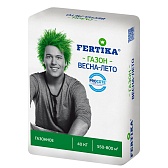 Удобрение минеральное сухое для газона гранулированное Весна-лето Fertika 40 кг Удобрение минеральное сухое для газона гранулированное Весна-лето Fertika 40 кг