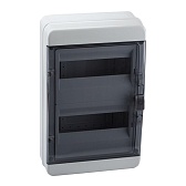 Щит распределительный навесной КЭАЗ OptiBox ЩРН пластиковый IP65 410х300х153 мм 24 модуля