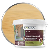 Лак акриловый тонированный Лакра бесцветный 10 кг глянцевый Лак акриловый тонированный Лакра бесцветный 10 кг глянцевый