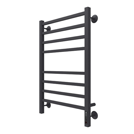 Полотенцесушитель электрический Terminus Ватикан П8 800х530 мм 115 Вт с терморегулятором черный Полотенцесушитель электрический Terminus Ватикан П8 800х530 мм 115 Вт с терморегулятором черный
