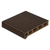 Подоконник ПВХ Moeller LD-S 30 400х2000х22 мм покрытие Elesgo венге матовый Подоконник ПВХ Moeller LD-S 30 400х2000х22 мм покрытие Elesgo венге матовый