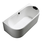 Ванна из искусственного камня Abber Leipzig 170х80 см с ножками (AM9916) Ванна из искусственного камня Abber Leipzig 170х80 см с ножками (AM9916)