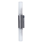 Светильник настенный Arte Lamp Aqua-Bastone E14 33 Вт 2 кв.м матовое серебро IP44 (A2470AP-2SS)