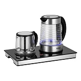 Чайный набор электрический Kitfort КТ-6745 1,7 л черный