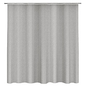 Штора для ванны Fora Miracle Silver 2000х1800 мм полиэстер серая (FOR-MIR208SIL)