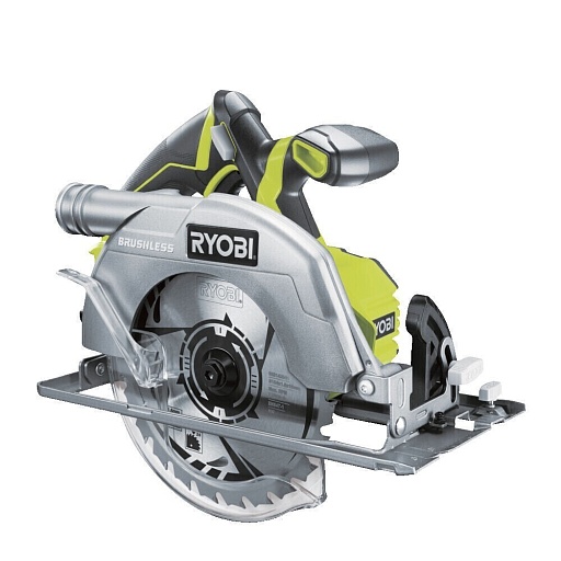 Пила дисковая аккумуляторная Ryobi One+ R18CS7 18 В d184 мм без АКБ и ЗУ (15642343) Пила дисковая аккумуляторная Ryobi One+ R18CS7 18 В d184 мм без АКБ и ЗУ (15642343)