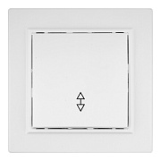 Переключатель EKF Минск одноклавишный встраиваемый белый (ERV10-025-10)