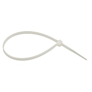 Стяжка кабельная EKF Basic plc-c-3.6x180 180х3,6 мм нейлоновая белая (100 шт.)