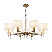 Люстра подвесная Freya Lino E14 320 Вт 21,3 кв.м (FR5186PL-08BS)