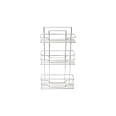 Полка для ванной Primanova трехъярусная 245х500х155 мм металл хром (D-05225)