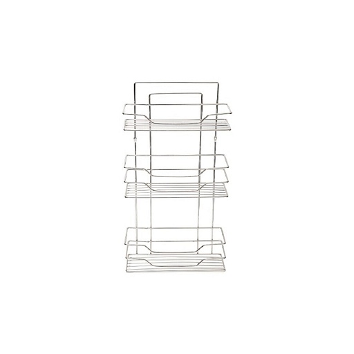 Полка для ванной Primanova трехъярусная 245х500х155 мм металл хром (D-05225)