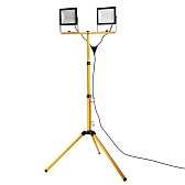 Прожектор светодиодный Feron LL-504 6400K 140 Вт IP65 со штативом желтый/черный Прожектор светодиодный Feron LL-504 6400K 140 Вт IP65 со штативом желтый/черный