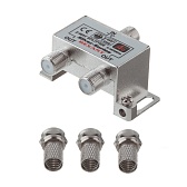 ТВ делитель Rexant 2 F-выхода +3 F-разъема (05-6101) ТВ делитель Rexant 2 F-выхода +3 F-разъема (05-6101)