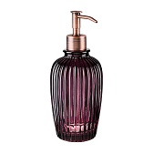 Дозатор для мыла Moroshka Ethnic настольный стекло фиолетовый (G87-95) Дозатор для мыла Moroshka Ethnic настольный стекло фиолетовый (G87-95)