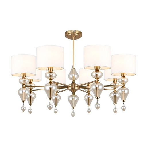 Люстра подвесная Freya Raise E14 320 Вт 25 кв.м (FR5369CL-08BS)