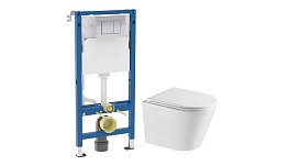 Комплект инсталляции Geberit Delta Duofix с унитазом Corsa Deco NX Tornado с кнопкой хром и сиденьем дюропласт микролифт Комплект инсталляции Geberit Delta Duofix с унитазом Corsa Deco NX Tornado с кнопкой хром и сиденьем дюропласт микролифт