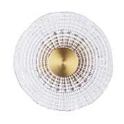 Светильник светодиодный накладной Arte Lamp Bevel 3000К 6 Вт 1 кв.м латунь IP20 (A1611AP-5PB)