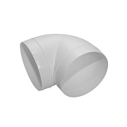 Колено для круглых воздуховодов ВА ВЕНТ пластиковое d100 мм 90°