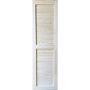 Дверь межкомнатная Тайга 700х2000 мм массив без покрытия глухая