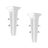 Угол внутренний Идеал Деконика 70 мм белый глянец Г-профиль (2 шт.)