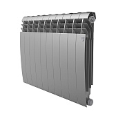 Радиатор биметаллический Royal Thermo BiLiner B 500 мм 10 секций 1" боковое подключение серебристый Радиатор биметаллический Royal Thermo BiLiner B 500 мм 10 секций 1" боковое подключение серебристый