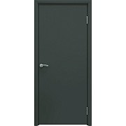 Дверь межкомнатная AquaDoor 600х2000 мм влагостойкая ПВХ графит глухая