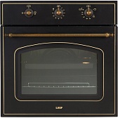 Духовой шкаф газовый встраиваемый Lauf DG-607BL 600 мм черный Духовой шкаф газовый встраиваемый Lauf DG-607BL 600 мм черный