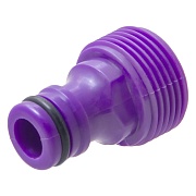 Адаптер 3/4 для соединения шлангов MasterProf наружная резьба пластиковый (ДС.070874)