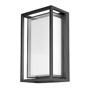 Светильник светодиодный садово-парковый настенный Arte Lamp Menkar черный 3000-5000К 12 Вт IP54 (A1332AL-1BK)