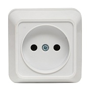 Розетка EKF Рим накладная белая (ENR10-022-10)