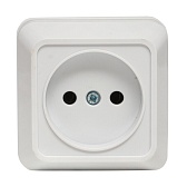 Розетка EKF Рим накладная белая (ENR10-022-10)