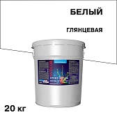 Грунт-эмаль по ржавчине 3в1 Простокрашено белая глянцевая 20 кг Грунт-эмаль по ржавчине 3в1 Простокрашено белая глянцевая 20 кг