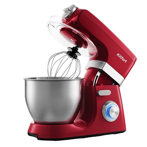 Миксер планетарный Kitfort КТ-1348-1 1200 Вт 7 л красный Миксер планетарный Kitfort КТ-1348-1 1200 Вт 7 л красный