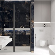 Керамогранит Керамогранит Laparet Interstellar Black черный 1600х800х9 мм (2 шт.=2,56 кв.м)