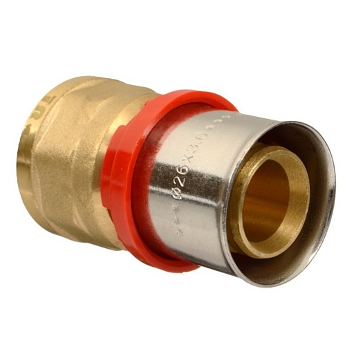 Соединитель прямой Terma (47090) 26(пресс) х 3/4 ВР(г)