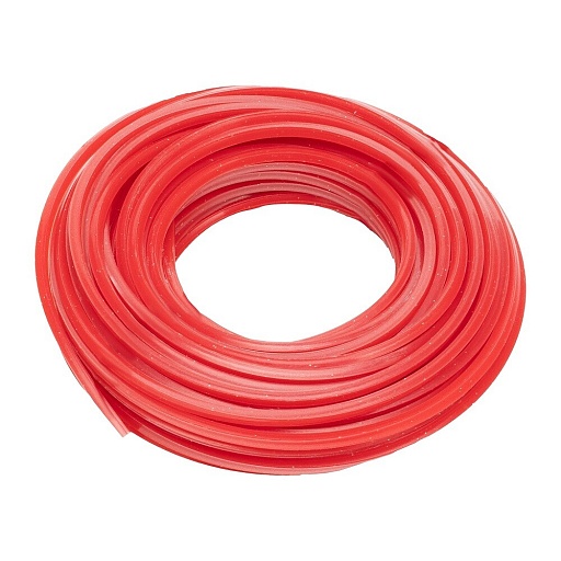 Леска для триммера MTX квадрат 3 мм х 15 м красная армированная алюминием (96891)