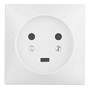 Розетка силовая для электроплит Legrand с заземлением 2Р+Е 20 А 230 В IP20 слоновая кость (55422)