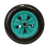 Колесо для двухколесной тачки 180 кг пенополиуретановое РВ Пласт Колесо для двухколесной тачки 180 кг пенополиуретановое РВ Пласт