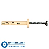 Дюбель-гвоздь Hard-Fix PDG F 6x40 мм грибовидная манжета нейлон (2200 шт.) Дюбель-гвоздь Hard-Fix PDG F 6x40 мм грибовидная манжета нейлон (2200 шт.)