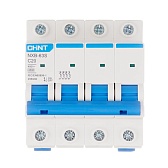 Автоматический выключатель модульный Chint NXB-63S 4P 20А тип C 4,5 кА 400 В (296906)