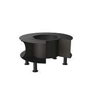 Чаша костровая Пантеон 600 мм плоское дно 5 ножек Чаша костровая Пантеон 600 мм плоское дно 5 ножек