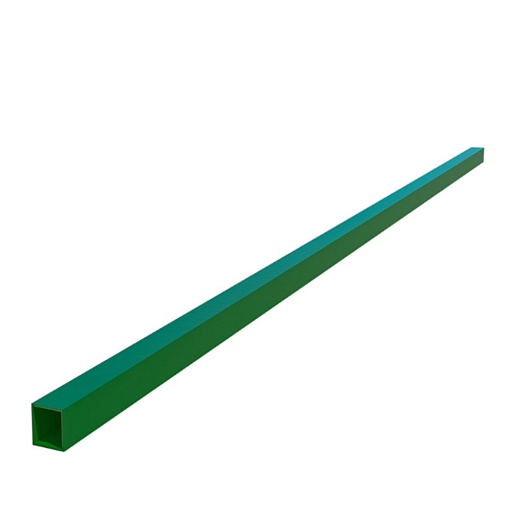 Столб для ворот и калиток 80х80х2 мм 3 м зеленый RAL 6005