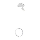 Светильник светодиодный подвесной Freya Airy 4000К 6 Вт 10 кв.м белый IP20 (FR6082PL-L10W) Светильник светодиодный подвесной Freya Airy 4000К 6 Вт 10 кв.м белый IP20 (FR6082PL-L10W)