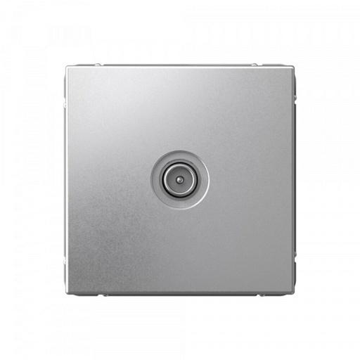 Розетка телевизионная Systeme Electric ArtGallery встраиваемая алюминий (SE GAL000392)
