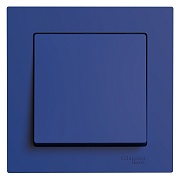 Выключатель Systeme Electric AtlasDesign одноклавишный встраиваемый аквамарин (ATN001112)