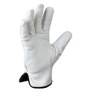 Перчатки Jeta Safety Winter Smithcraft (JLE821) утепленные кожаные защитные 10 (XL) белые