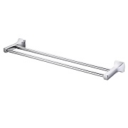 Полотенцедержатель WasserKraft Wern K-2500 660 мм двойной на шуруп металл хром (K-2540) Полотенцедержатель WasserKraft Wern K-2500 660 мм двойной на шуруп металл хром (K-2540)